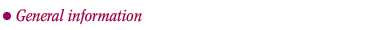 General information